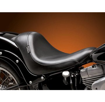 Le Pera asiento solo Silhouette DeLuxe Smooth Fits; 13-17 FXSB Softail Breakout