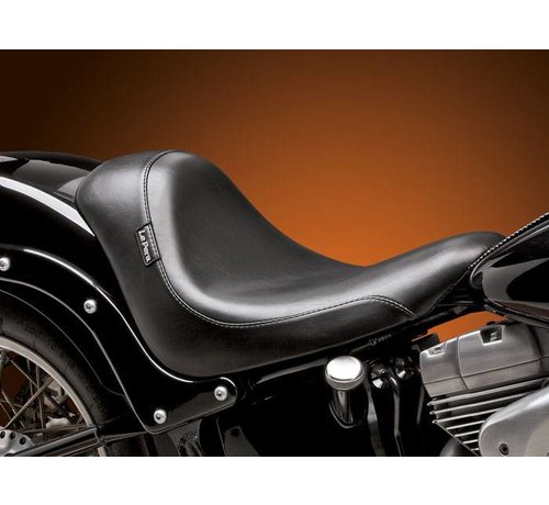 Le Pera asiento solo Silhouette DeLuxe Smooth Fits; 13-17 FXSB Softail Breakout