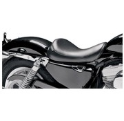 Le Pera Seat Silhouette Solo lisse 04-06 et 10-22 XL Sportster avec 3.3 gallons.