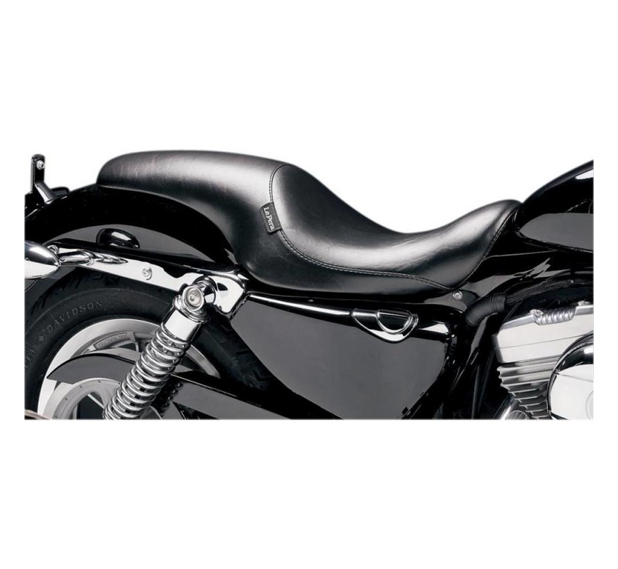 Seat Silhouette Up Front Smooth 04-06 en 10-22 Sportster XL met 3 3 Gallon Tank