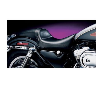 Le Pera seat Daytona Sport Smooth 04-06 and 10-22 Sportster XL with 3.3 Gallon Gas Tank for