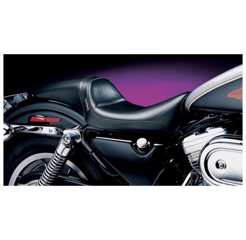 Le Pera seat Daytona Sport Smooth 04-06 and 10-22 Sportster XL with 3.3 Gallon Gas Tank for