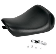 Le Pera Sitz solo Bare Bone Smooth 04-06 und 2010-2022 Sportster XL mit 4,5 Gallonen Tank.