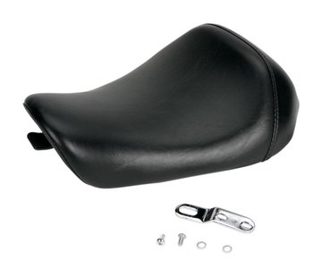 Le Pera selle solo Bare Bone Smooth 04-06 et 2010-2022 Sportster XL avec réservoir de 4,5 gallons.