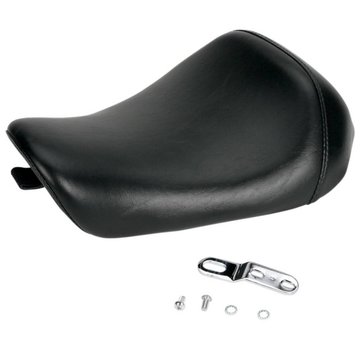 Le Pera selle solo Bare Bone Smooth 04-06 et 2010-2022 Sportster XL avec réservoir de 4,5 gallons.