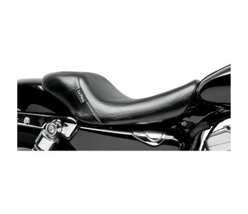 Le Pera siège solo Bare Bone Smooth 07-09 Sportster XL avec réservoir de 4,5 gallons.