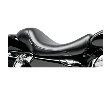 Le Pera zadel solo Silhouette Smooth 07-09 Sportster XL met 4,5 liter tank.