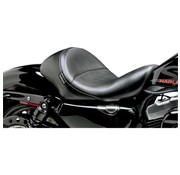 Le Pera seat solo Aviator Smooth 2004-2022 Sportster XL with 3.3 Gallon Tank