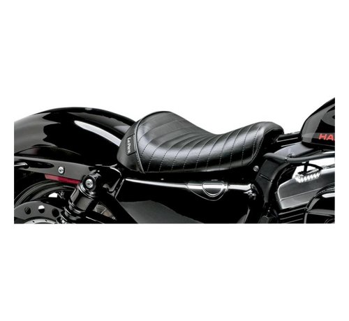 Le Pera siège solo Bare Bone Plissé 04-06 et 2010-2022 Sportster XL