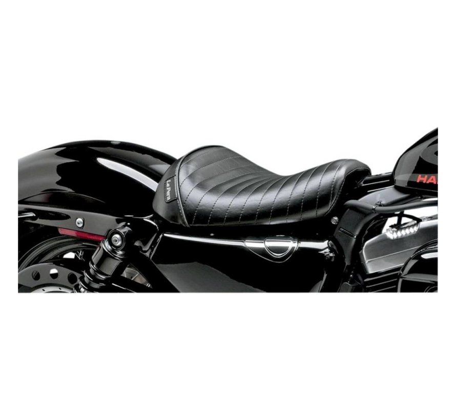 seat solo Bare Bone Pleated 04-06 and 2010-2022 Sportster XL