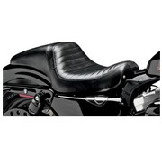 Le Pera siège Daytona pleine longueur plissé 04-06 et 2010-2022 Sportster XL avec réservoir d'essence de 3,3 gallons pour