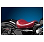 Bare Bone Red Metal Flake Pleated 04-06 y 10-22 Sportster XL