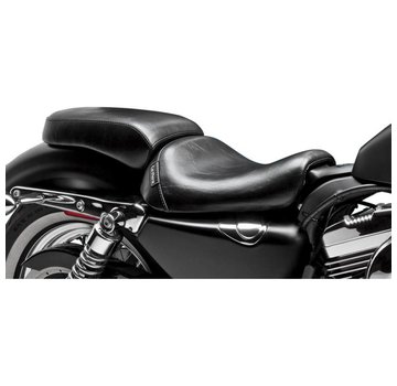 Le Pera seat solo Pillion Pad Bare Bone Smooth Fits: > 10-20 XL1200X Forty-Eight; 12-16XL1200V Seventy-Two