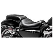 Le Pera seat solo Pillion Pad Bare Bone Smooth 04-06 and 10-16 Sportster XL with 3.3 Gallon Tank