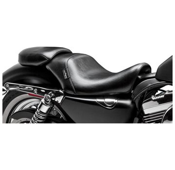 Le Pera Pillion Pad Bare Bones Smooth 07-09 XL Sportster with 4.5 Gallon Tank