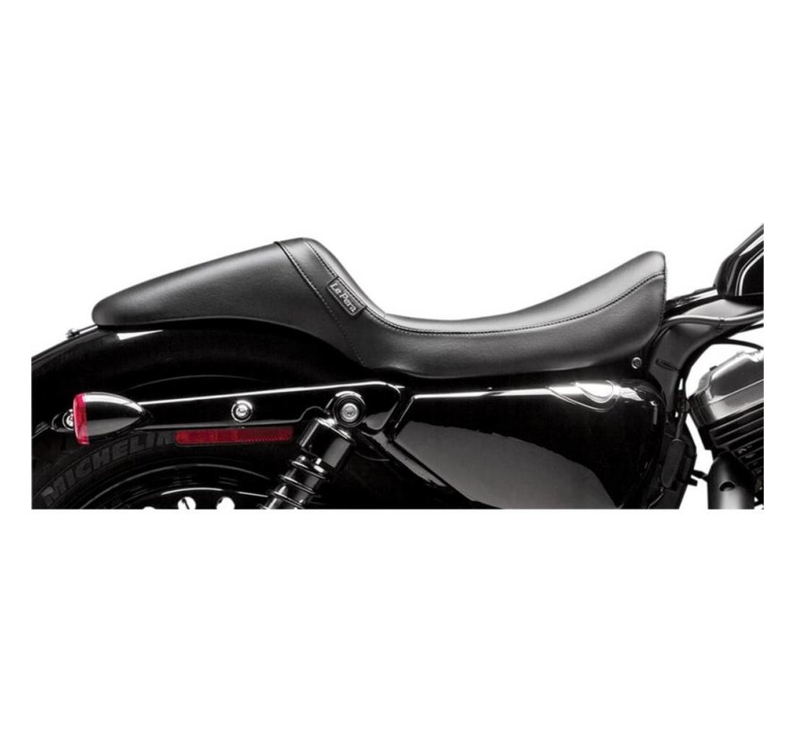 SeatDaytona Daddy Jambe longue lisse 04-06 et 2010-2022 Sportster XL avec réservoir d'essence de 3 3 gallons