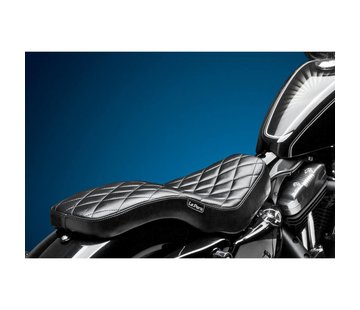 Le Pera Cobra 2-up Diamant Compatible avec :> 04-06 et 2010-2022 XL Sportster