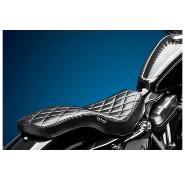 Le Pera Cobra 2-up Diamond Fits:> 04-06 and 2010-2022 XL Sportster