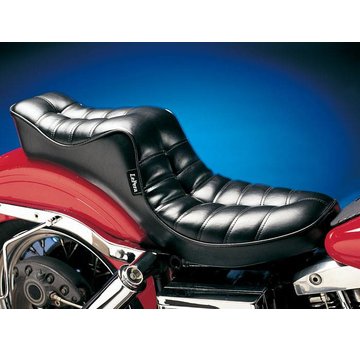 Le Pera Regal 2-up seat. One-piece seat. Pleated Fits: > 64-84 FL, FX