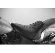 Le Pera asiento solo Bare Bone Bel Air - 06-17 Softail con neumáticos de 200 mm