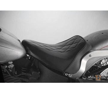 Le Pera Sitz solo Bare Bone Bel Air - 06-17 Softail mit 200mm Reifen