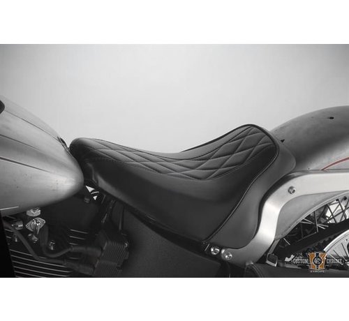 Le Pera Sitz solo Bare Bone Bel Air - 06-17 Softail mit 200mm Reifen