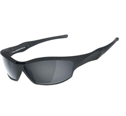 Helly Schutzbrille Sonnenbrille Kotflügel - Rauch- (Schwarz) Passend für:> alle Biker