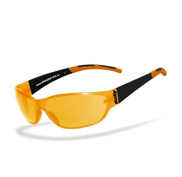 Helly Lunettes de soleil Goggle Airshade - orange Convient à:> tous les motards