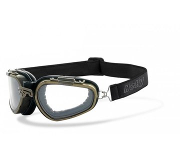 Helly Goggle zonnebril falcon helder antiek Past op:> alle Bikers