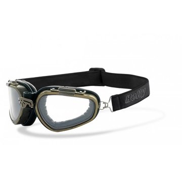 Helly Goggle zonnebril falcon helder antiek Past op:> alle Bikers