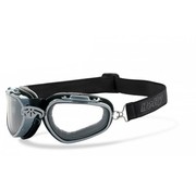 Helly Lunettes de soleil Goggle Falcon Clear Chrome Convient à:> tous les motards