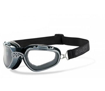 Helly Goggle zonnebril falcon helder chroom Past op:> alle Bikers