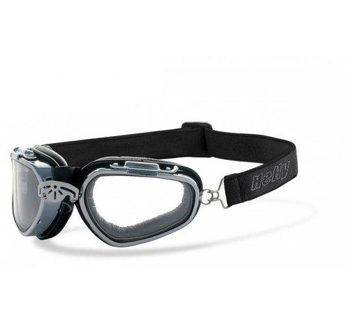 Helly Goggle zonnebril falcon helder chroom Past op:> alle Bikers