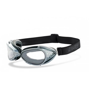 Helly Goggle Lunettes de soleil Hunter Clear Chrome Convient à:> tous les motards