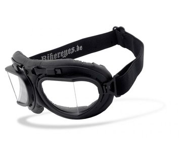 Helly Goggle Sunglasses RB 2 - Black clear Fits: > all Bikers