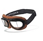 Goggle zonnebril RB 2 - bruin helder Past op:> alle Bikers