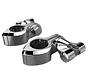 Commandes Chape de serrage sans goupille - Chrome / Noir