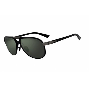 KHS Goggle Sonnenbrille Tactical Optics klassische Fliegerform - grau / grün Passend für:> alle Biker