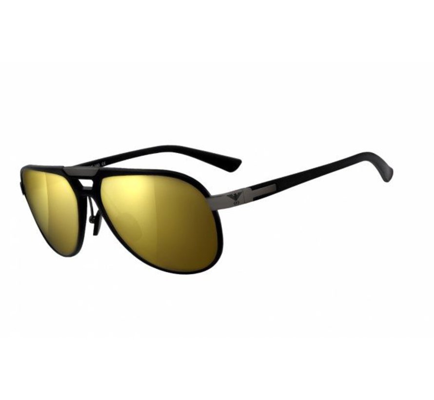 Goggle Sunglasses Tactical Optics classic aviator design - laser Gold Fits: > all Bikers