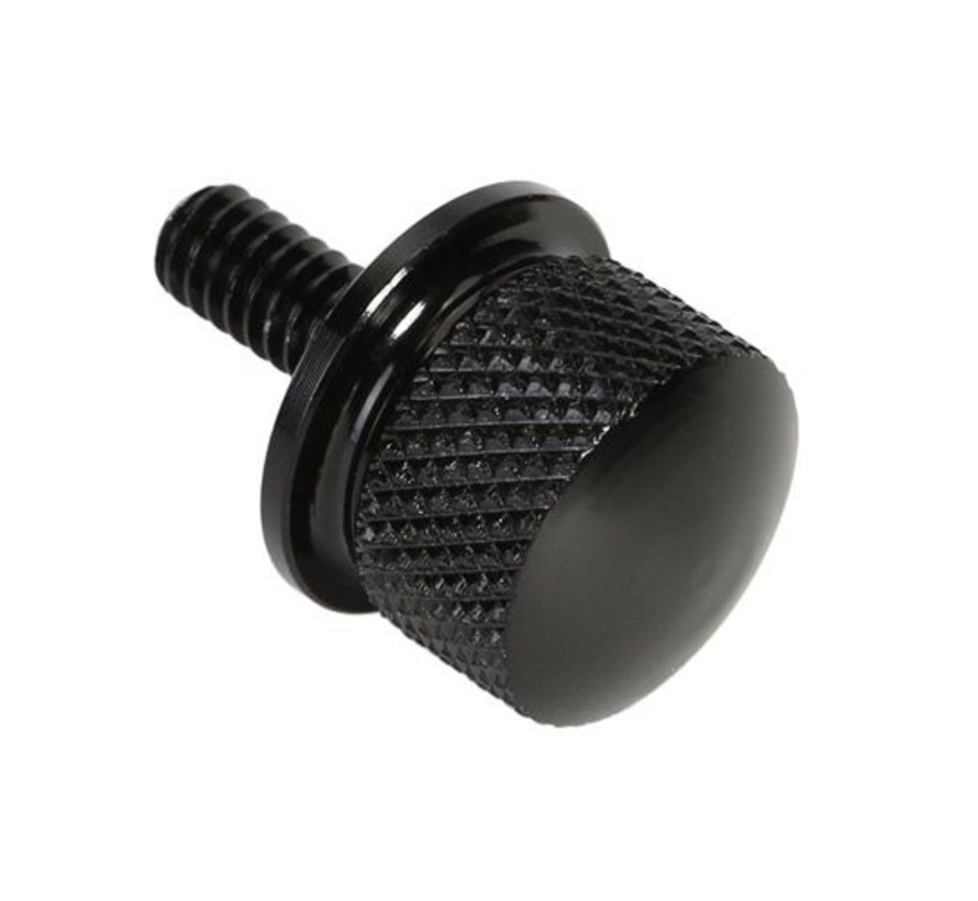 seat knob Black Fits: > 1996 & up with 1/4"-20 fender nut