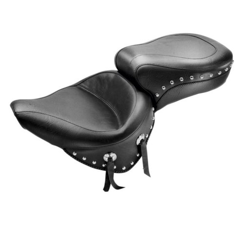 Mustang Seat Studded Style 2-up Fits: > 00-06 Softail