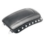 zadel solo 6inch DUN STUDDED PASS-PAD Softail 2000-06 STANDAARD ACHTERBAND