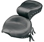 Asiento ancho con tachuelas 2-up Tour para:> 84-99 Softail