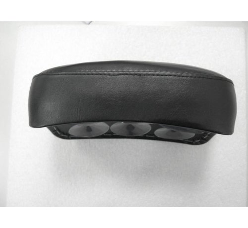 TC-Choppers seat solo Black pillion rear pad - Sucker Fits: > Universal