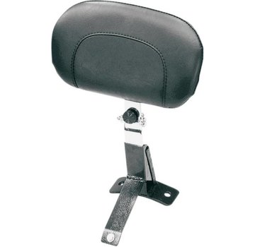 Mustang seat Driver Backrest Kit Smooth - 99‑08 FLHT/ FLT