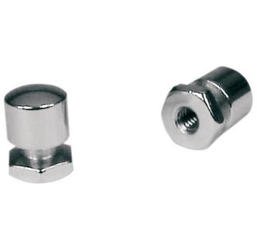 Mustang Mounting Nut Seat Fits: > 99-20 Road King; 99-18 Softail with a fender stud plate