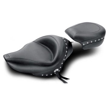 Mustang seat solo WIDE STUDDED REAR Sportster XL 2004-2017