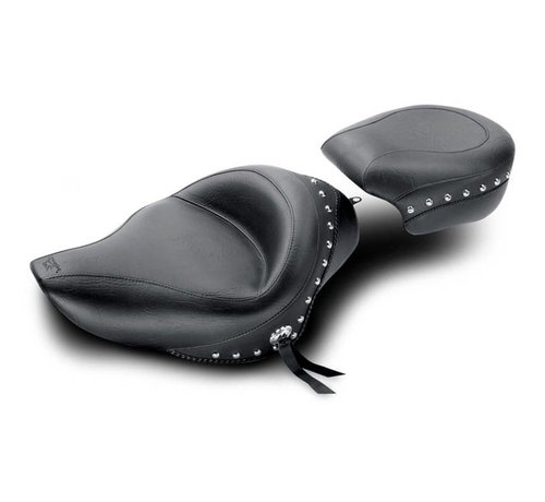 Mustang seat solo WIDE STUDDED REAR Sportster XL 2004-2017