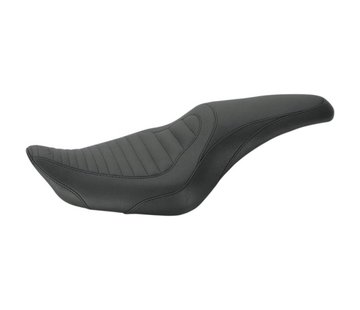 Mustang Asiento Tripper Fastback 2-up de una pieza Compatible con:> 2004-2022 XL Sportster