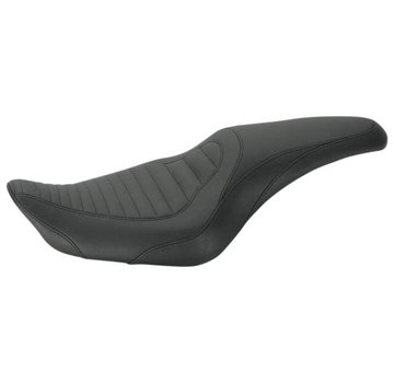 Mustang Selle monopièce Tripper Fastback 2-up Convient à : > 2004-2022 XL Sportster